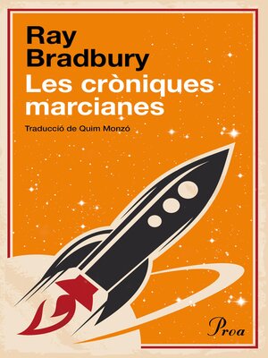 cover image of Les cròniques marcianes